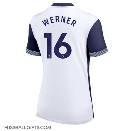 Tottenham Hotspur Timo Werner #16 Fußballbekleidung Heimtrikot Damen 2024-25 Kurzarm